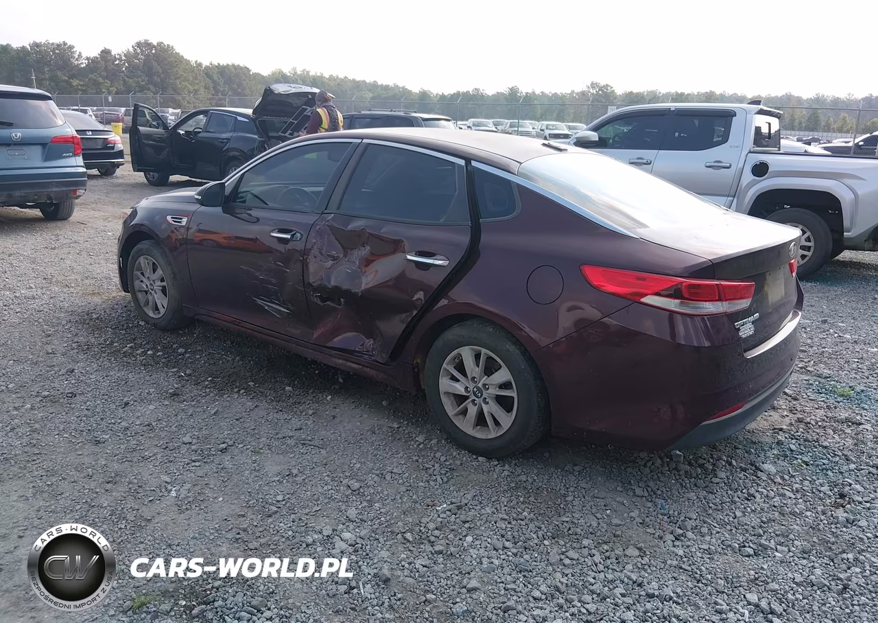 2016 Kia Optima Lx VIN:5XXGT4L32GG077173 - 3