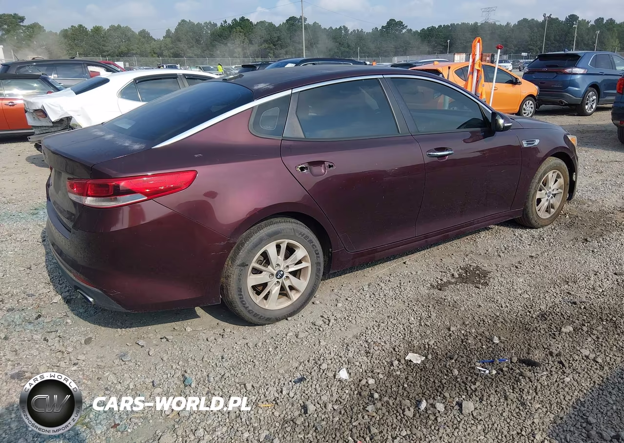 2016 Kia Optima Lx VIN:5XXGT4L32GG077173 - 4