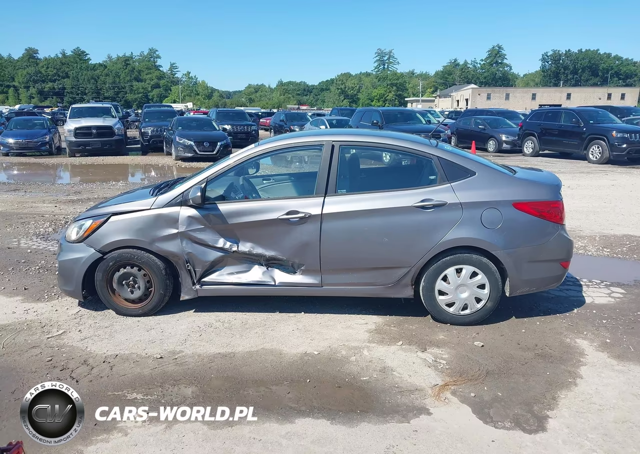 2013 Hyundai Accent Gls VIN:KMHCT4AE9DU505003 - 14