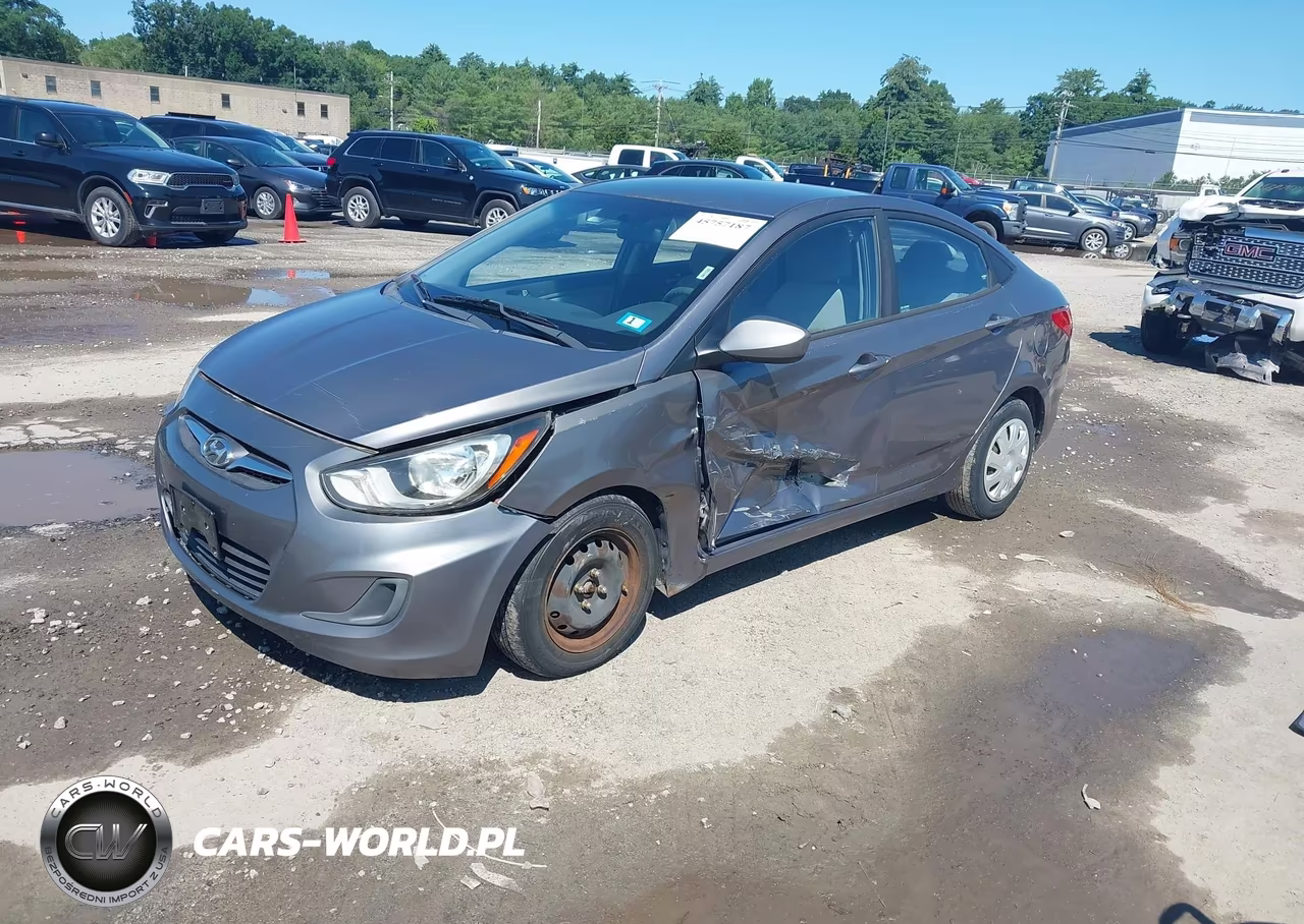 2013 Hyundai Accent Gls VIN:KMHCT4AE9DU505003 - 2