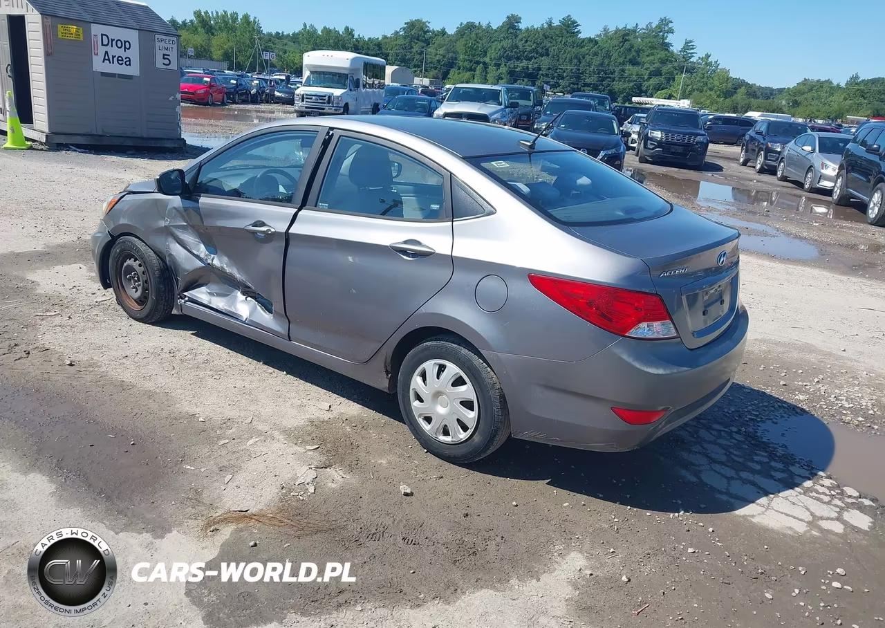 2013 Hyundai Accent Gls VIN:KMHCT4AE9DU505003 - 3