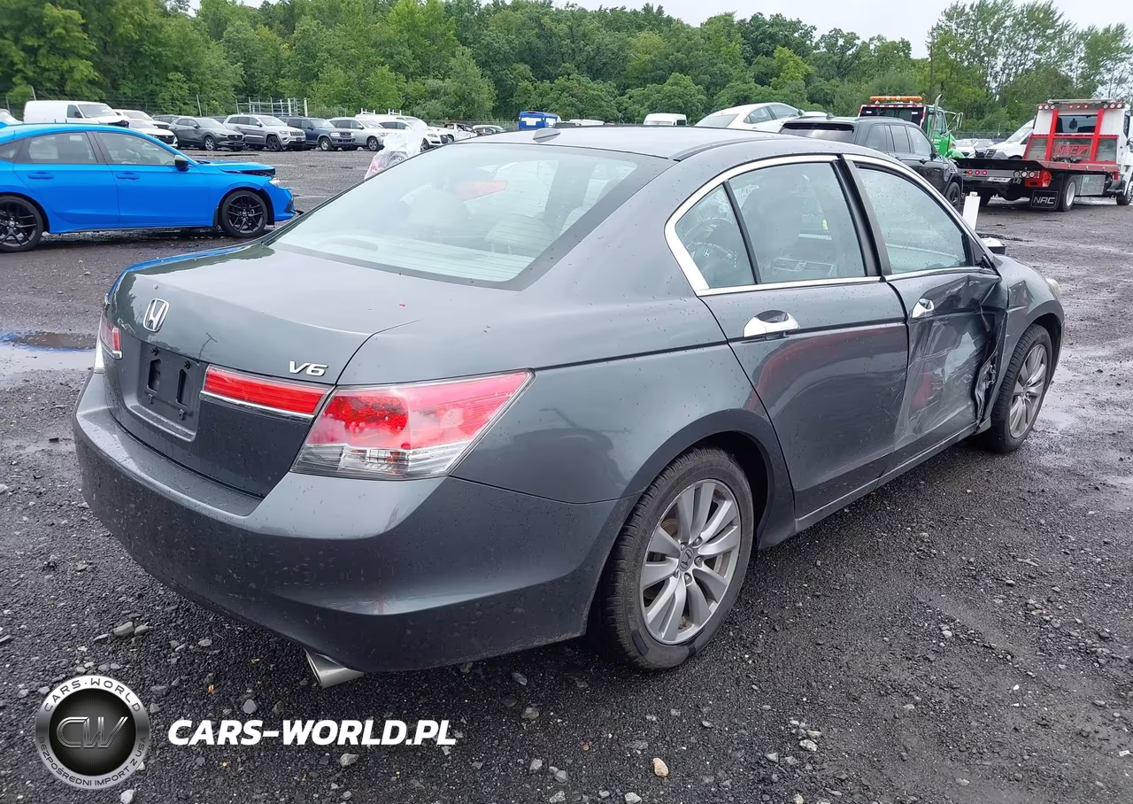 2012 Honda Accord 3.5 Ex-L VIN:1HGCP3F8XCA030419 - 4