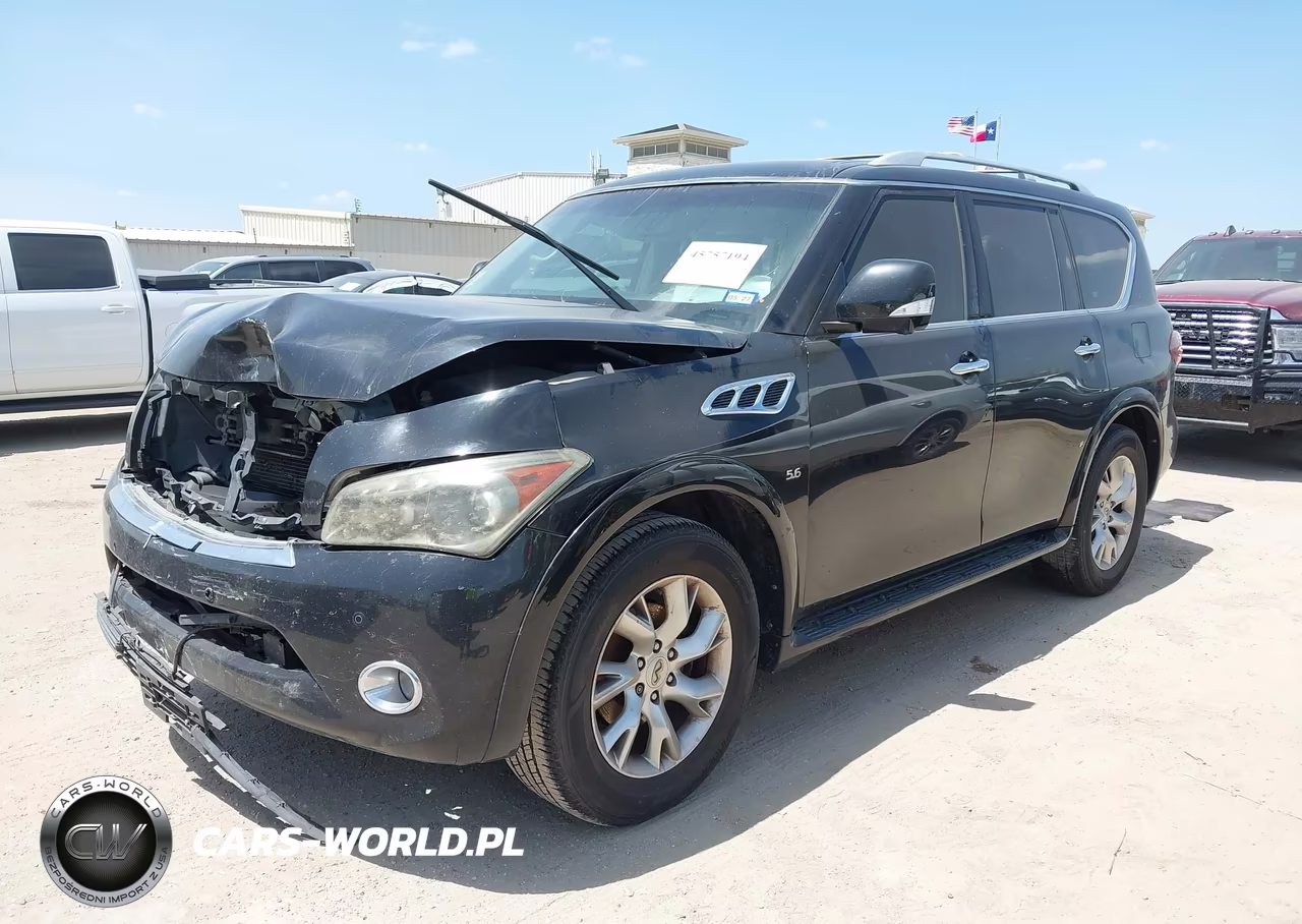 2014 Infiniti Qx80 VIN:JN8AZ2NF4E9556208 - 2