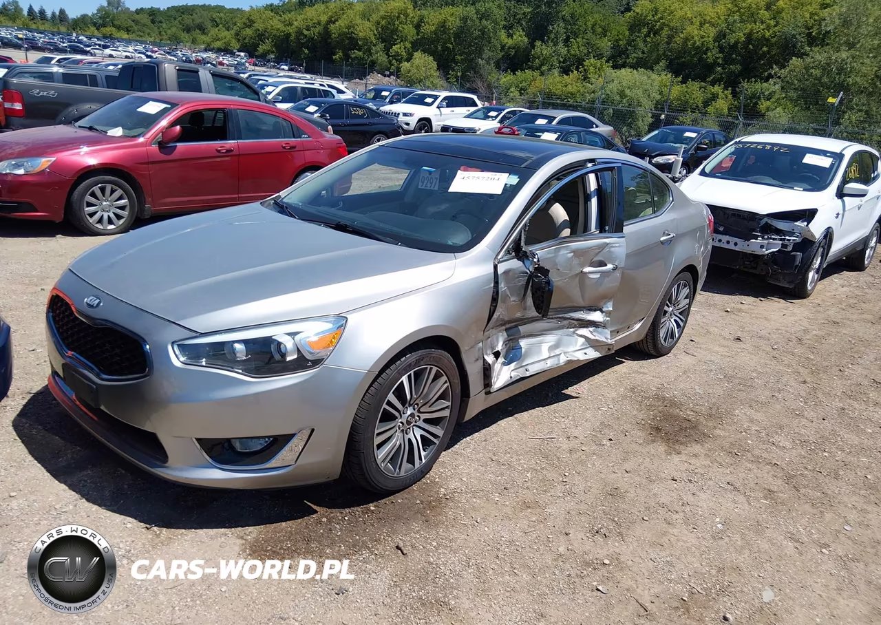 2014 Kia Cadenza Premium VIN:KNALN4D74E5120887 - 2