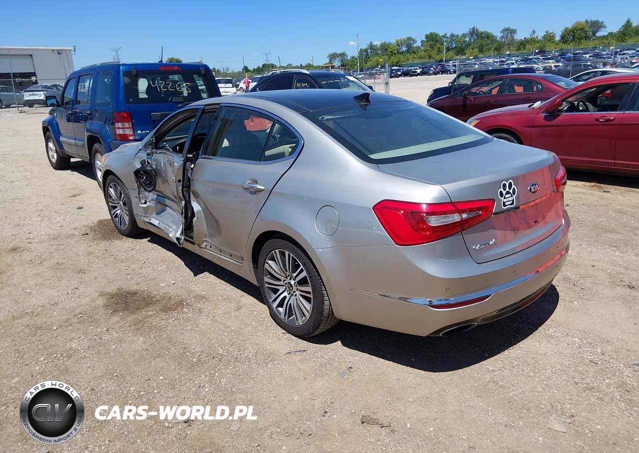 2014 Kia Cadenza Premium VIN:KNALN4D74E5120887 - 3