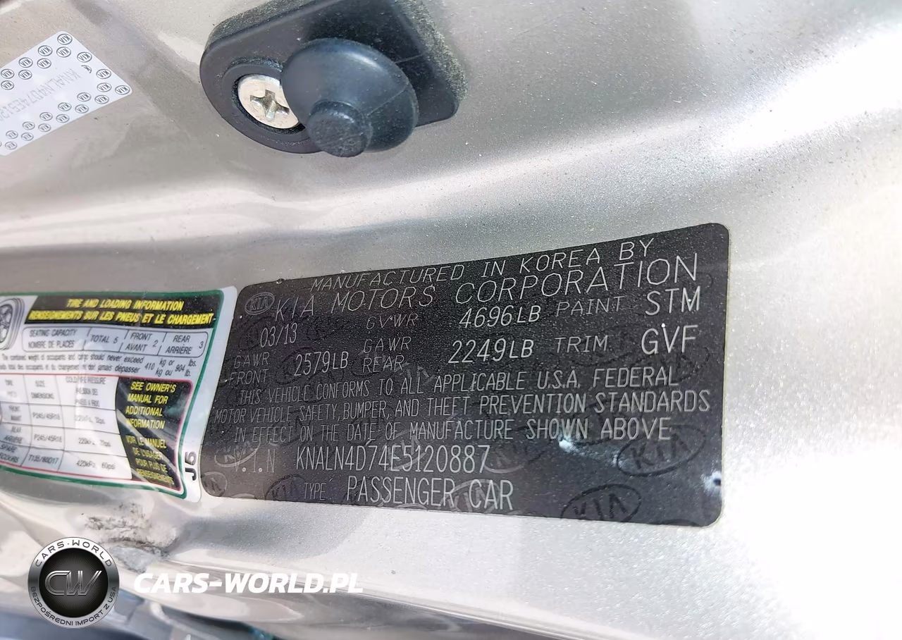 2014 Kia Cadenza Premium VIN:KNALN4D74E5120887 - 9
