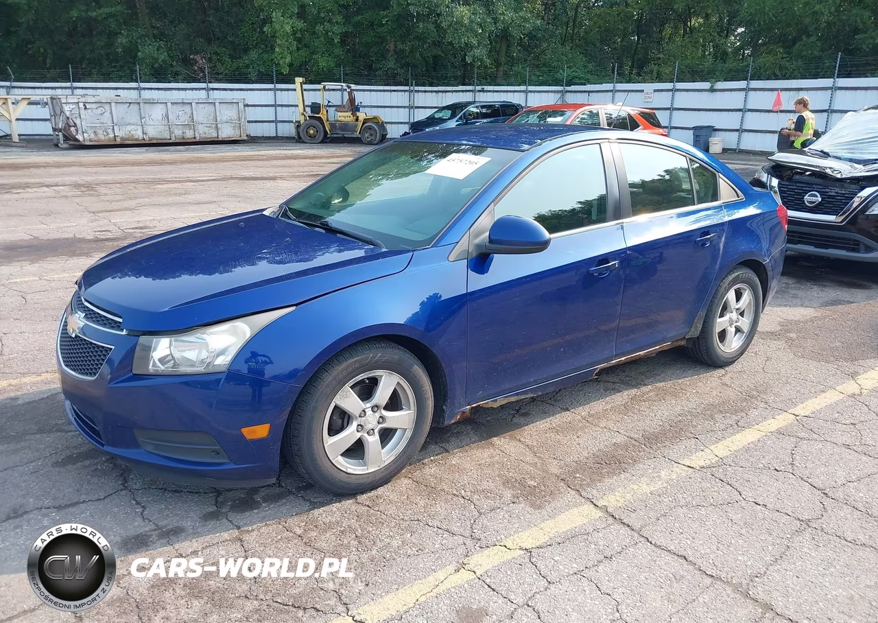 2012 Chevrolet Cruze Lt VIN:1G1PE5SC7C7249324 - 2
