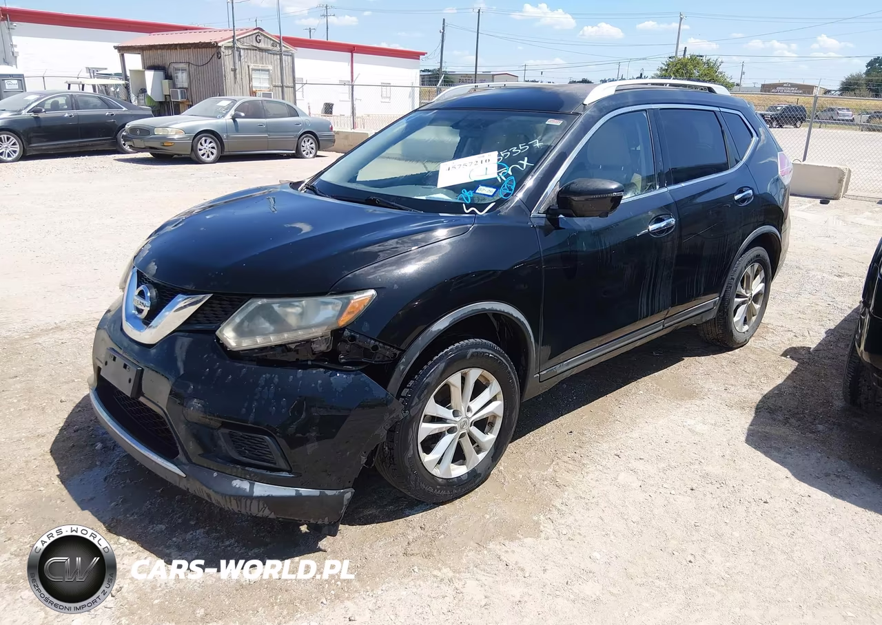 2016 Nissan Rogue Sv VIN:KNMAT2MV5GP635357 - 2
