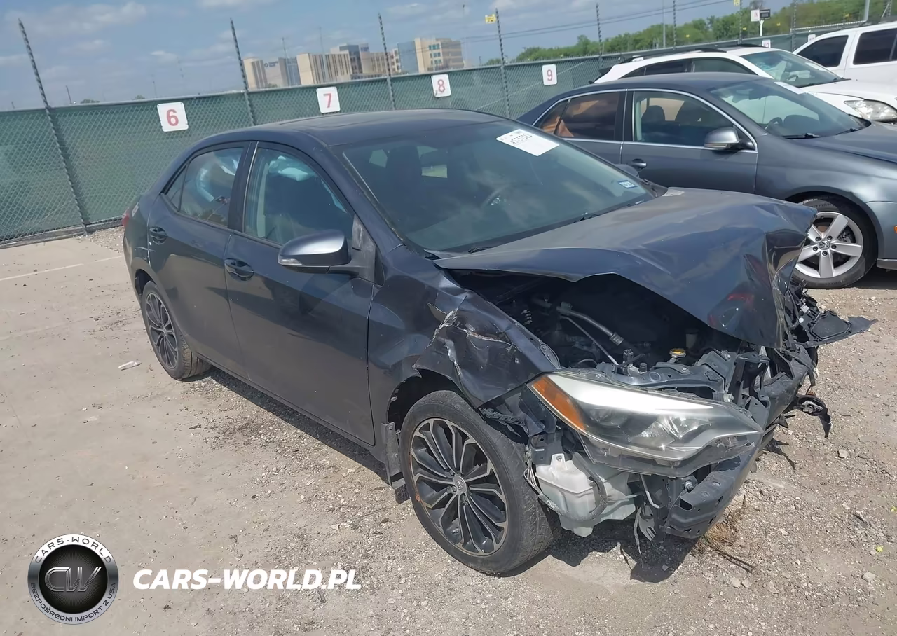 2016 Toyota Corolla S Plus VIN:2T1BURHE4GC621629 - 1