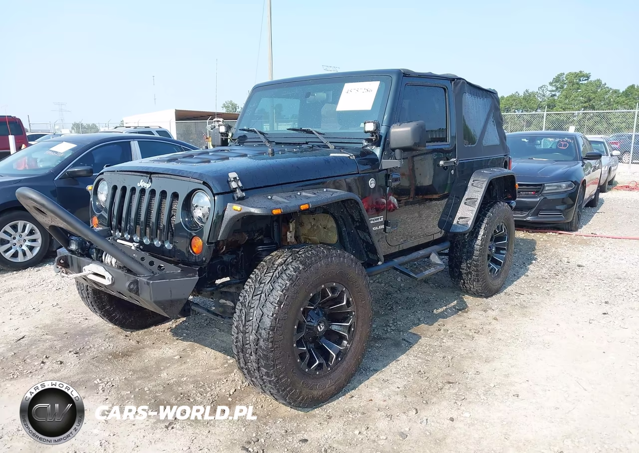 2012 Jeep Wrangler Sport VIN:1C4AJWAG7CL193380 - 2