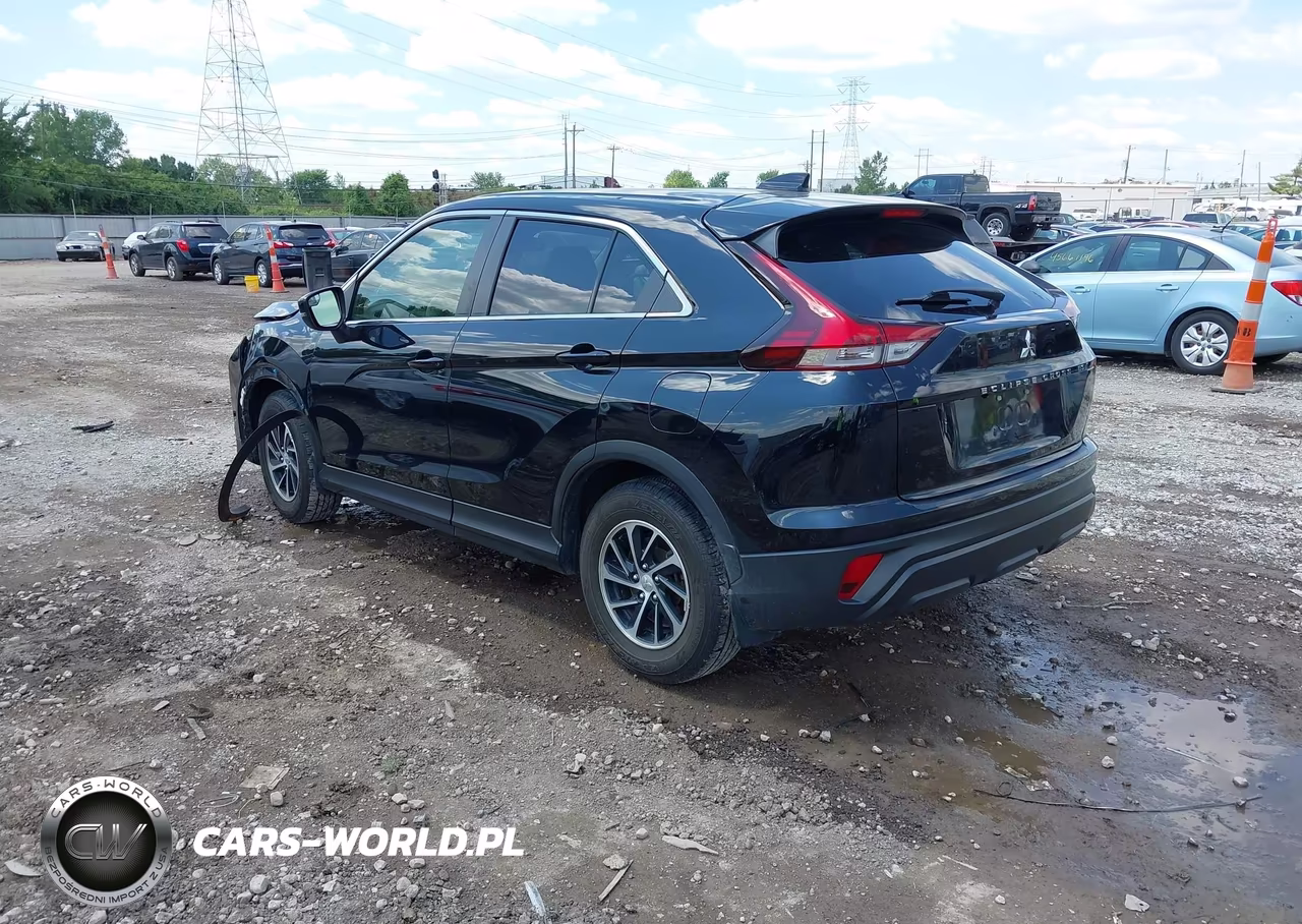 2022 Mitsubishi Eclipse Cross Es VIN:JA4ASUAA2NZ042776 - 3