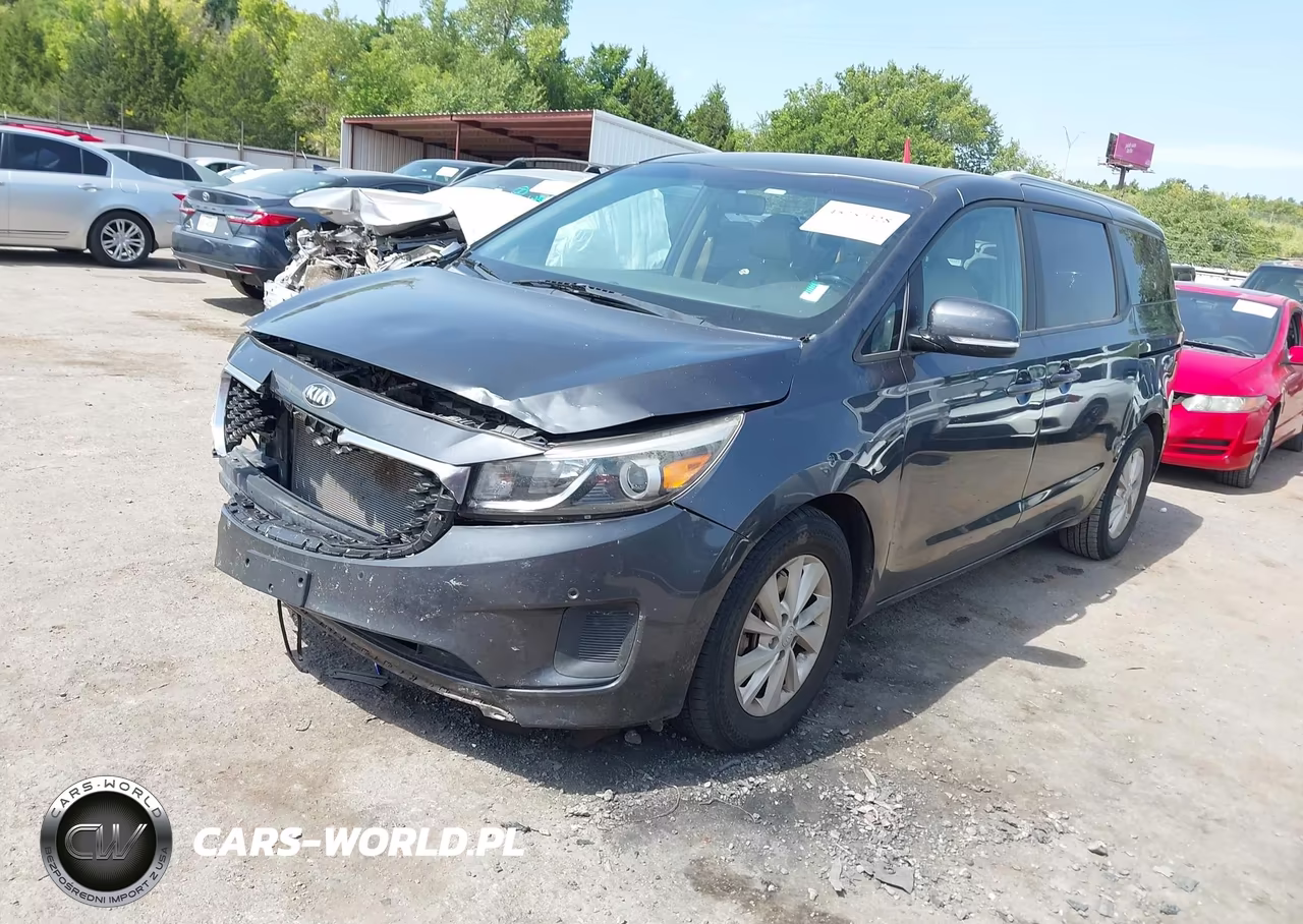 2017 Kia Sedona Lx VIN:KNDMB5C12H6234369 - 2