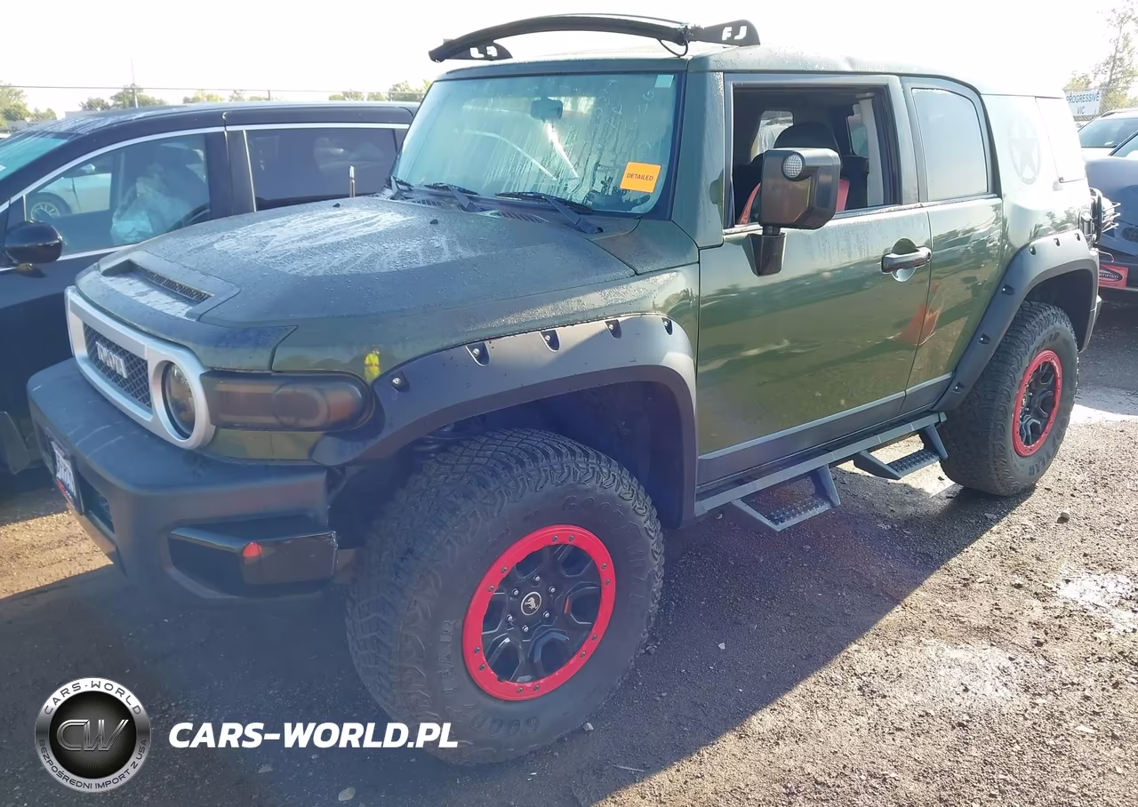 2007 Toyota Fj Cruiser VIN:JTEBU11F270070319 - 2