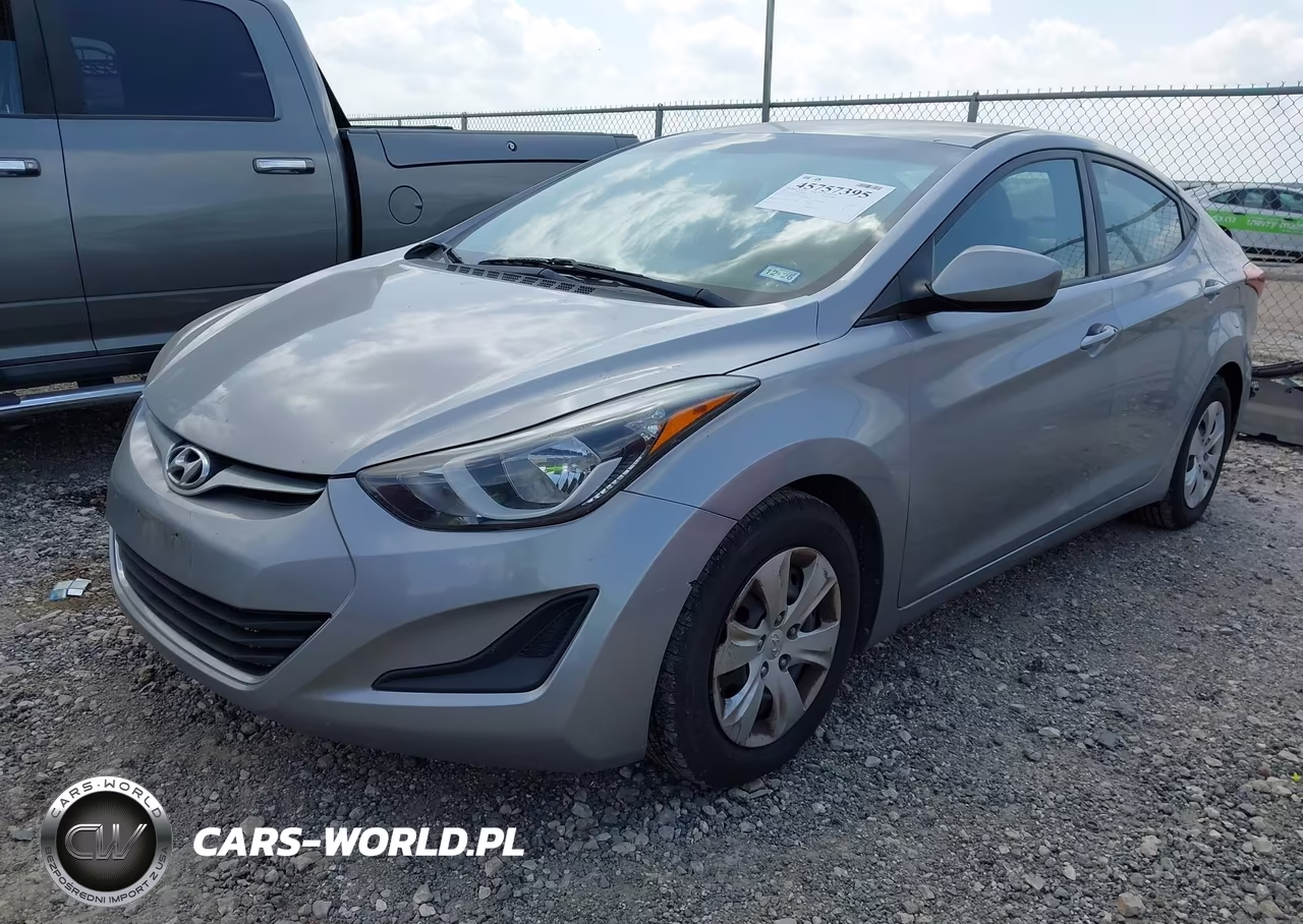 2016 Hyundai Elantra Se VIN:5NPDH4AE3GH664141 - 2