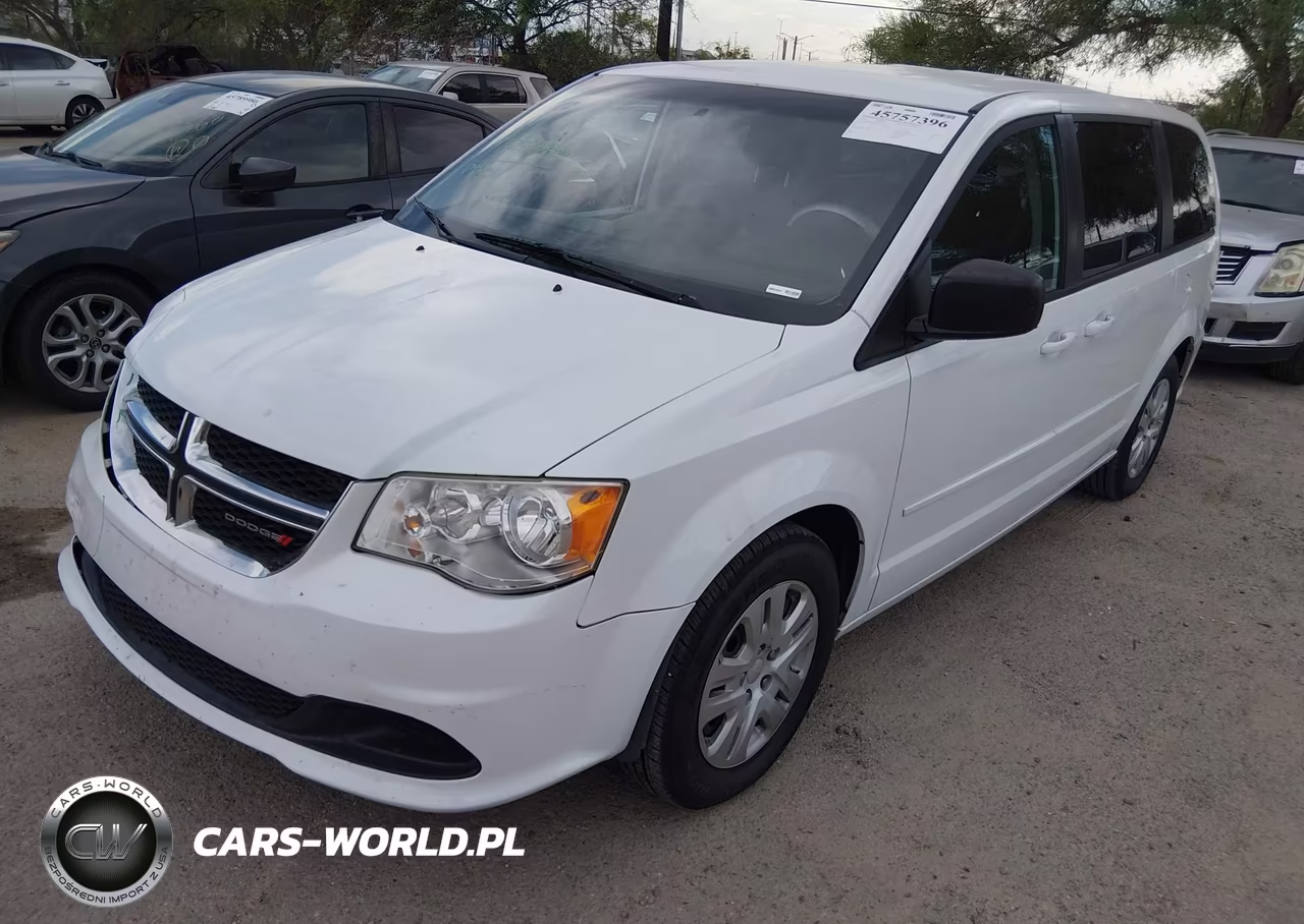 2017 Dodge Grand Caravan Se VIN:2C4RDGBG2HR809273 - 2