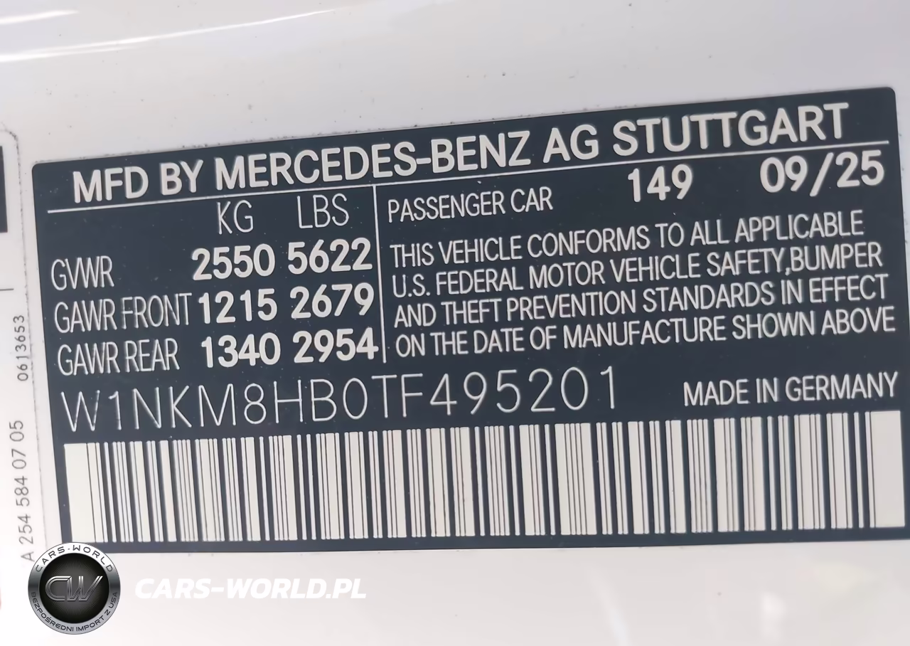 2026 Mercedes-Benz Amg Glc 43 4Matic VIN:W1NKM8HB0TF495201 - 9
