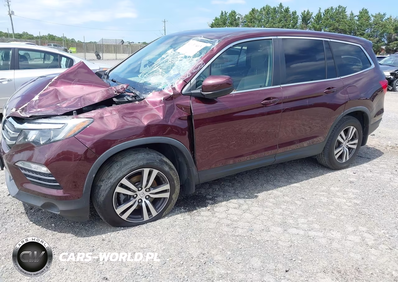2017 Honda Pilot Ex-L VIN:5FNYF6H54HB085572 - 2