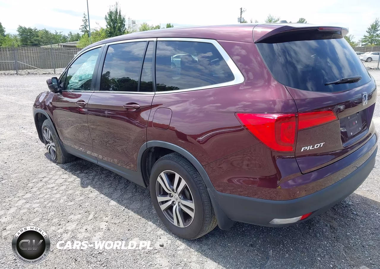 2017 Honda Pilot Ex-L VIN:5FNYF6H54HB085572 - 3