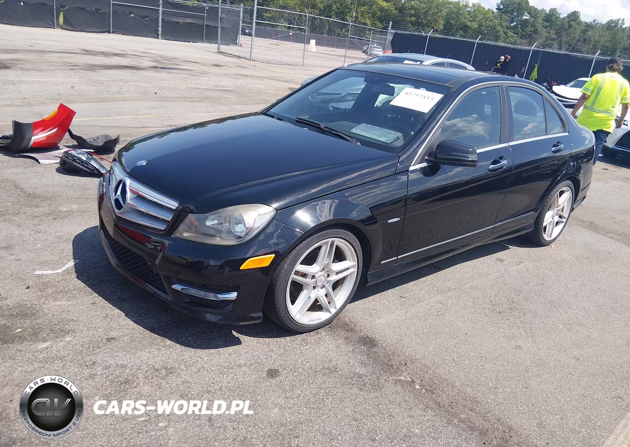 2012 Mercedes-Benz C 250 Sport VIN:WDDGF4HBXCA630185 - 2