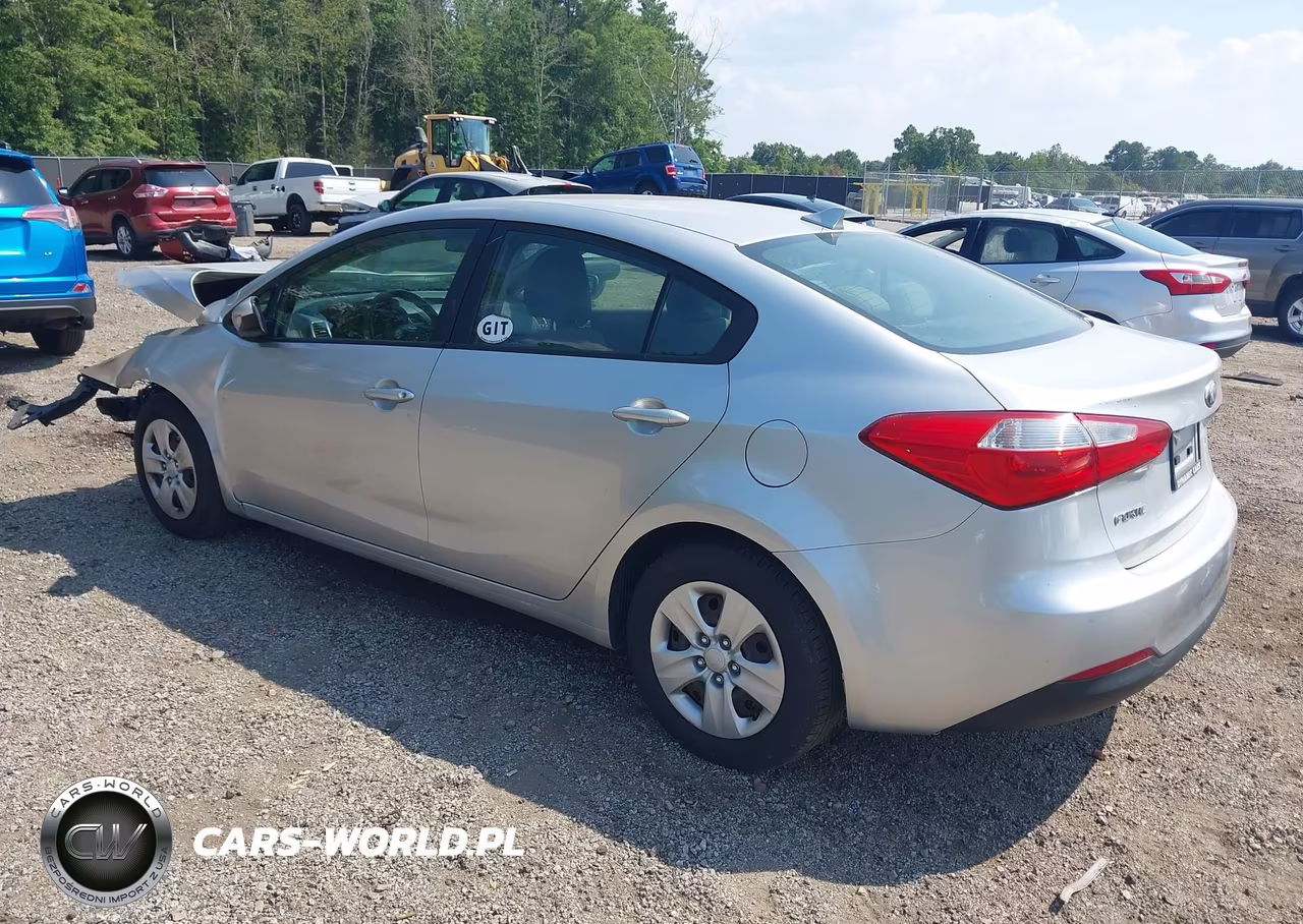 2014 Kia Forte Lx VIN:KNAFK4A64E5066749 - 3