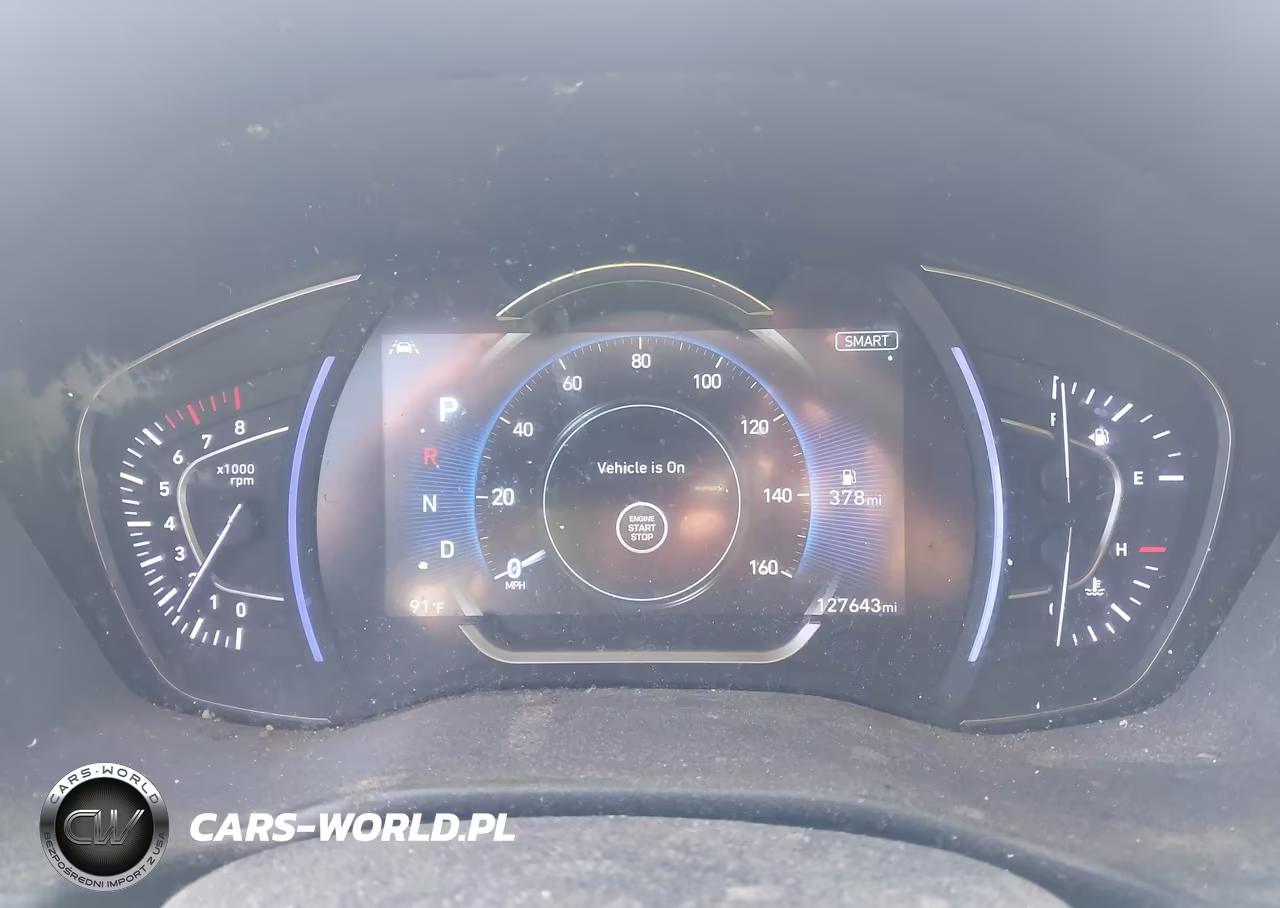 2020 Hyundai Santa Fe Sel VIN:5NMS33AD0LH191815 - 7