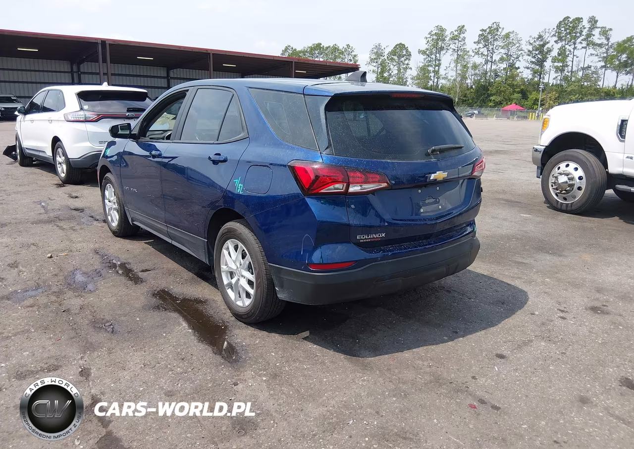 2022 Chevrolet Equinox Fwd Ls VIN:3GNAXHEV9NS218674 - 3
