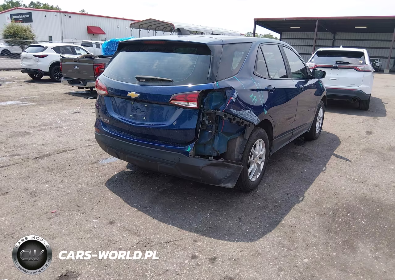 2022 Chevrolet Equinox Fwd Ls VIN:3GNAXHEV9NS218674 - 4