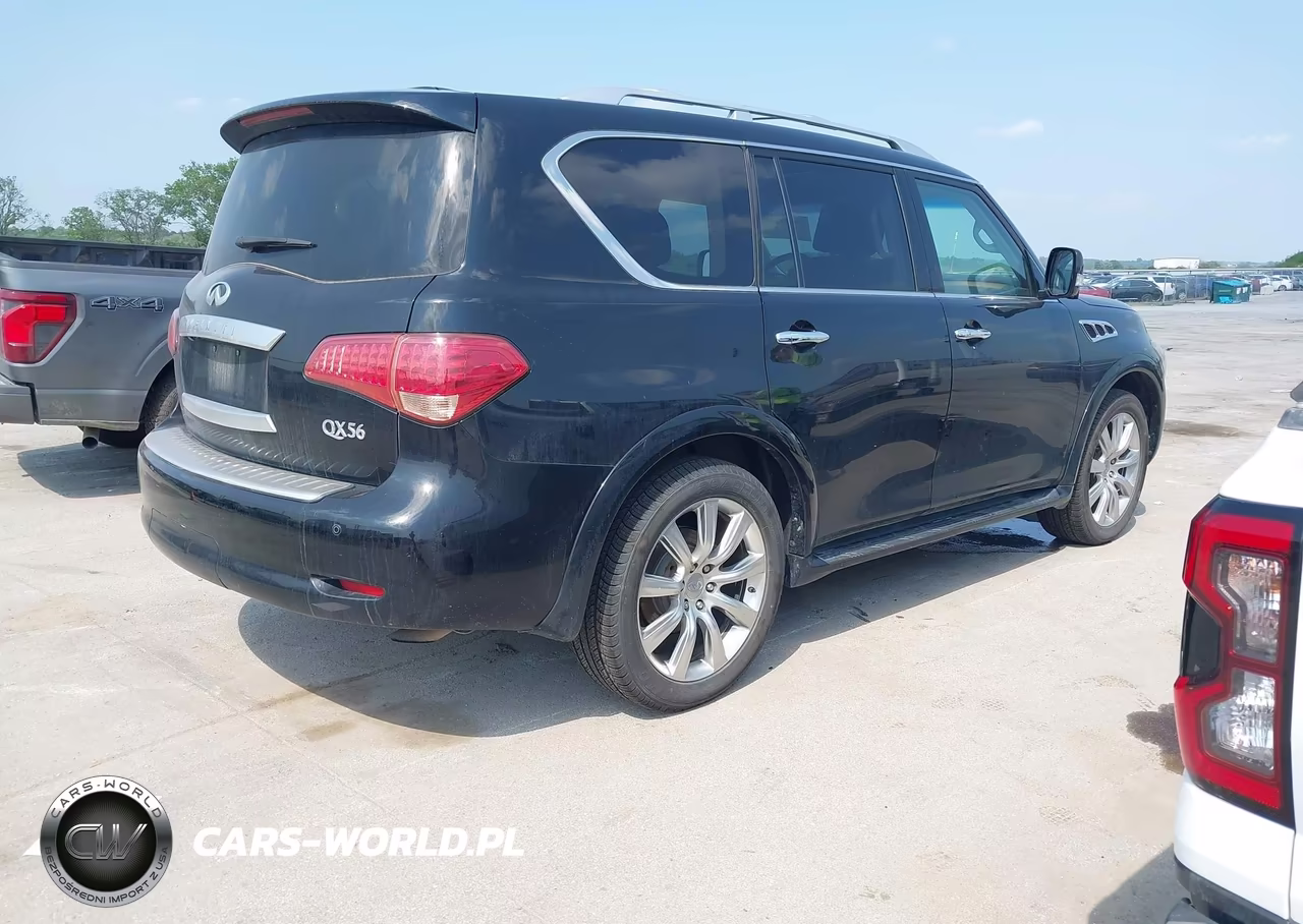 2011 Infiniti Qx56 VIN:JN8AZ2NE4B9006641 - 4