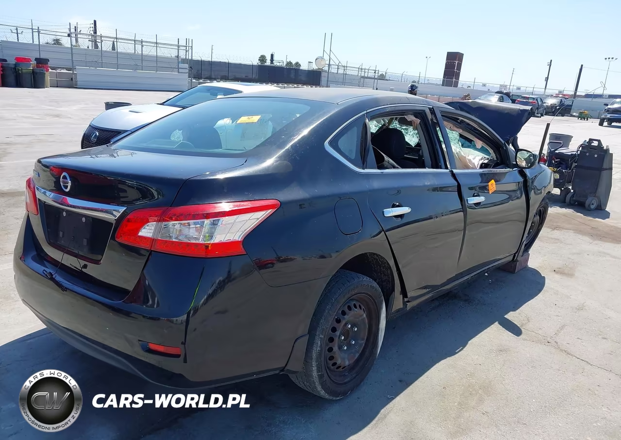 2015 Nissan Sentra S VIN:3N1AB7AP3FY256007 - 4