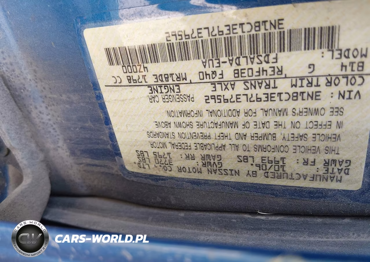 2007 Nissan Versa 1.8S VIN:3N1BC13E97L379562 - 9