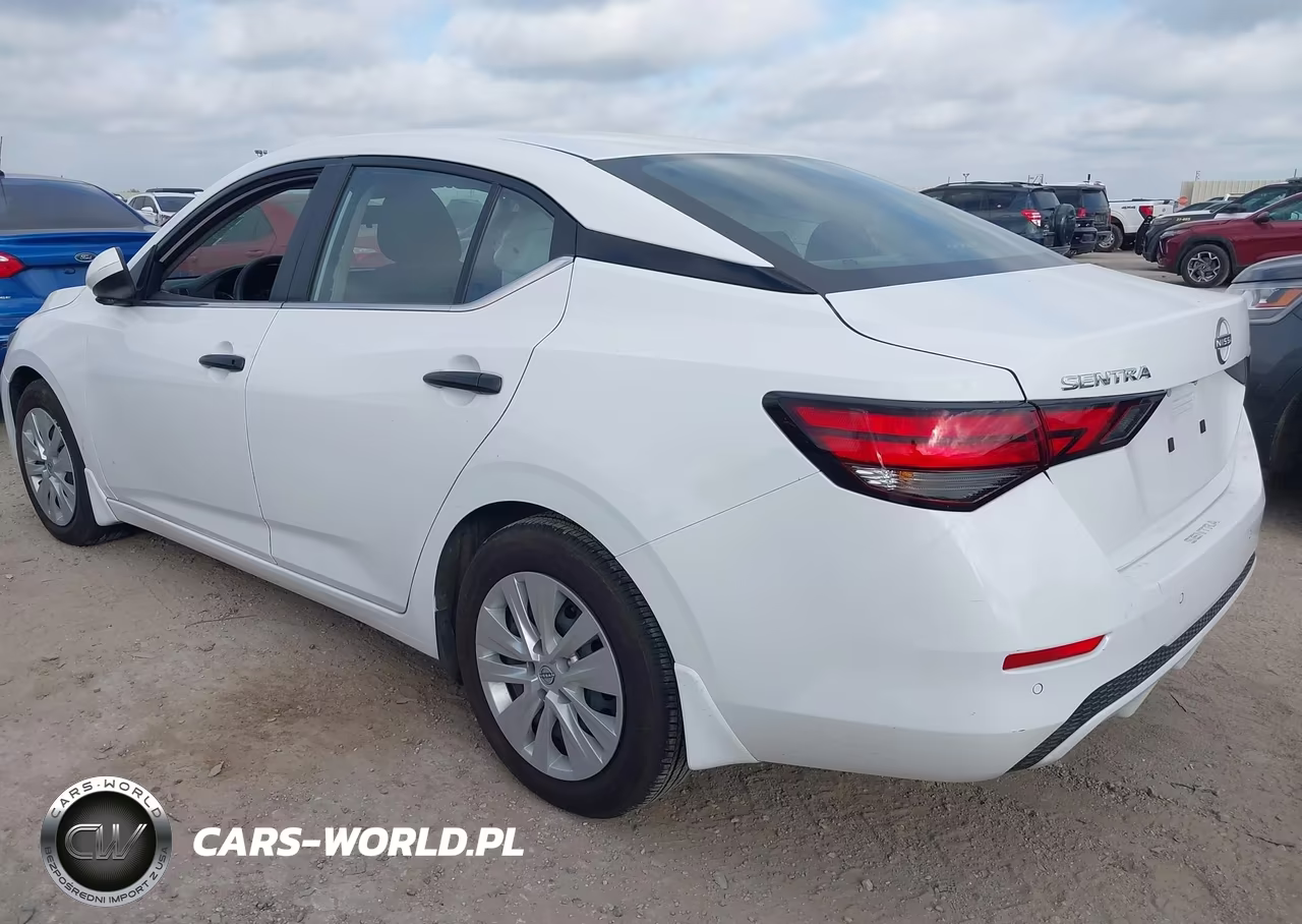 2024 Nissan Sentra S Xtronic Cvt VIN:3N1AB8BV4RY243421 - 3