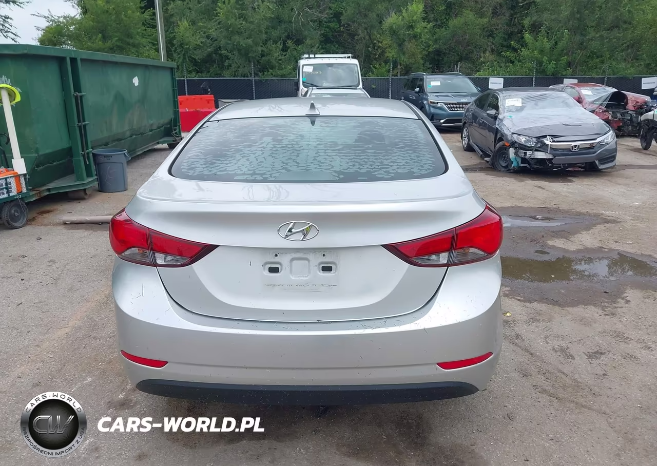2015 Hyundai Elantra Se VIN:5NPDH4AE6FH604112 - 16