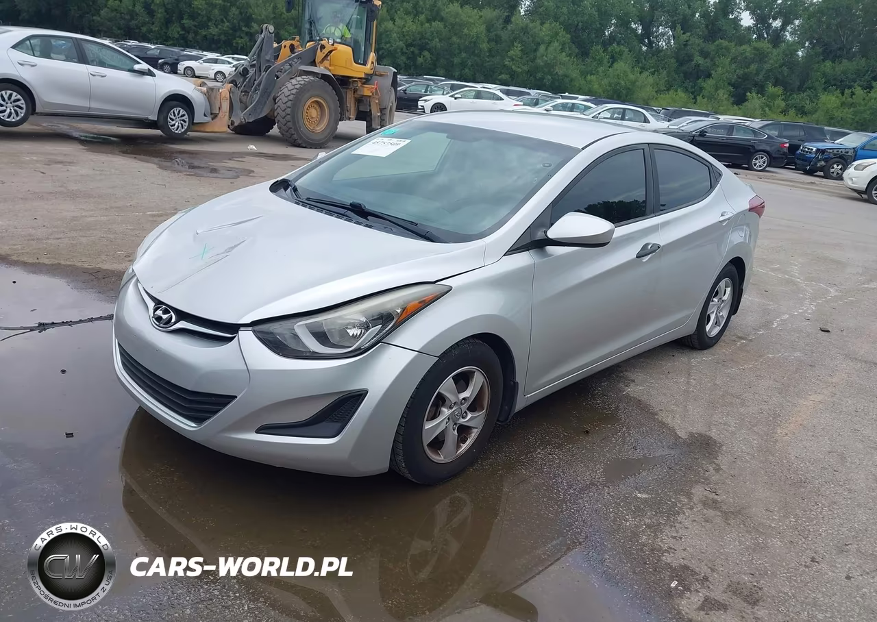 2015 Hyundai Elantra Se VIN:5NPDH4AE6FH604112 - 2
