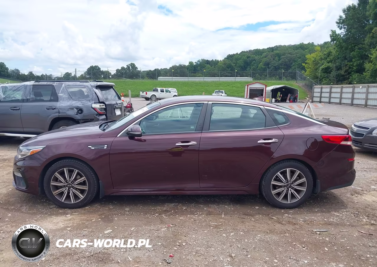 2019 Kia Optima Lx VIN:5XXGT4L34KG371327 - 14