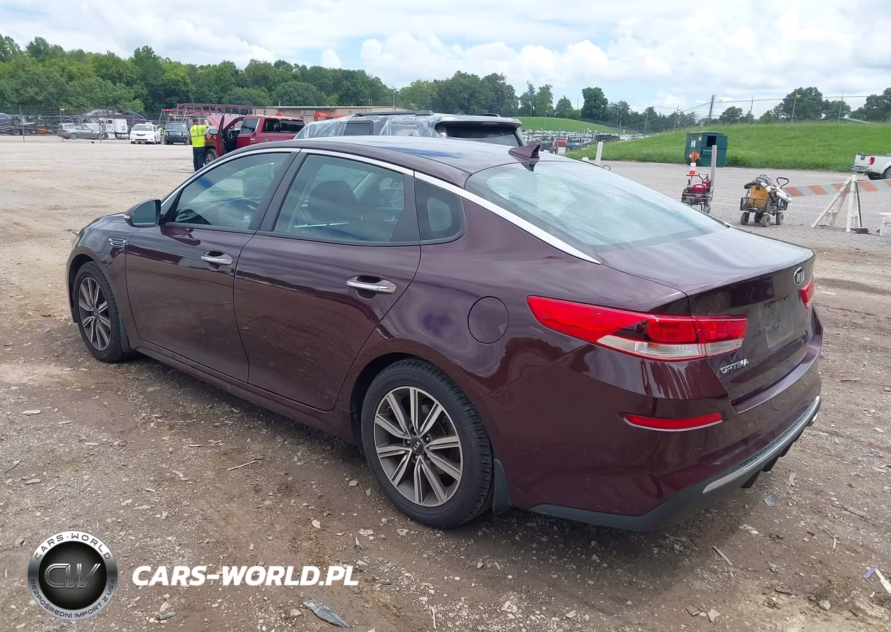 2019 Kia Optima Lx VIN:5XXGT4L34KG371327 - 3
