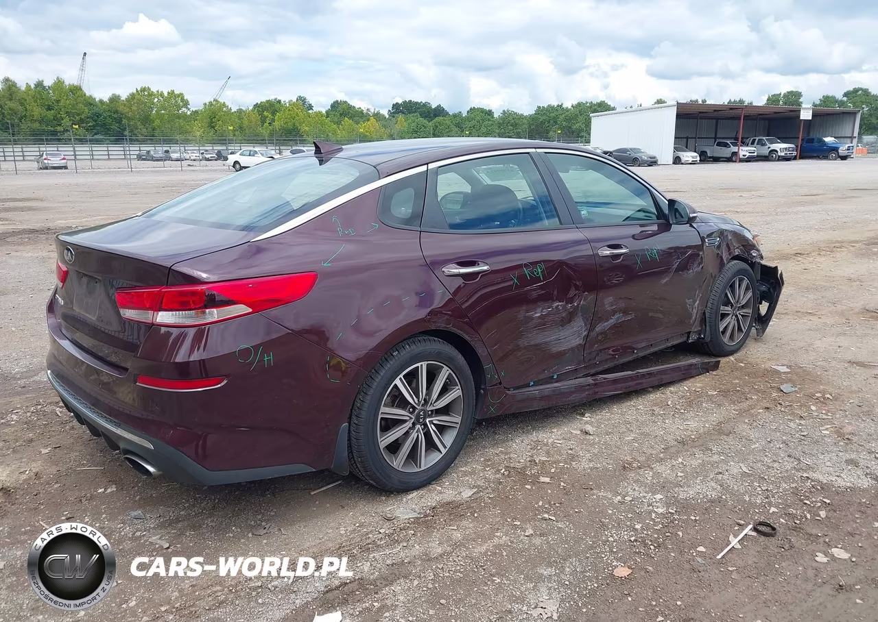 2019 Kia Optima Lx VIN:5XXGT4L34KG371327 - 4
