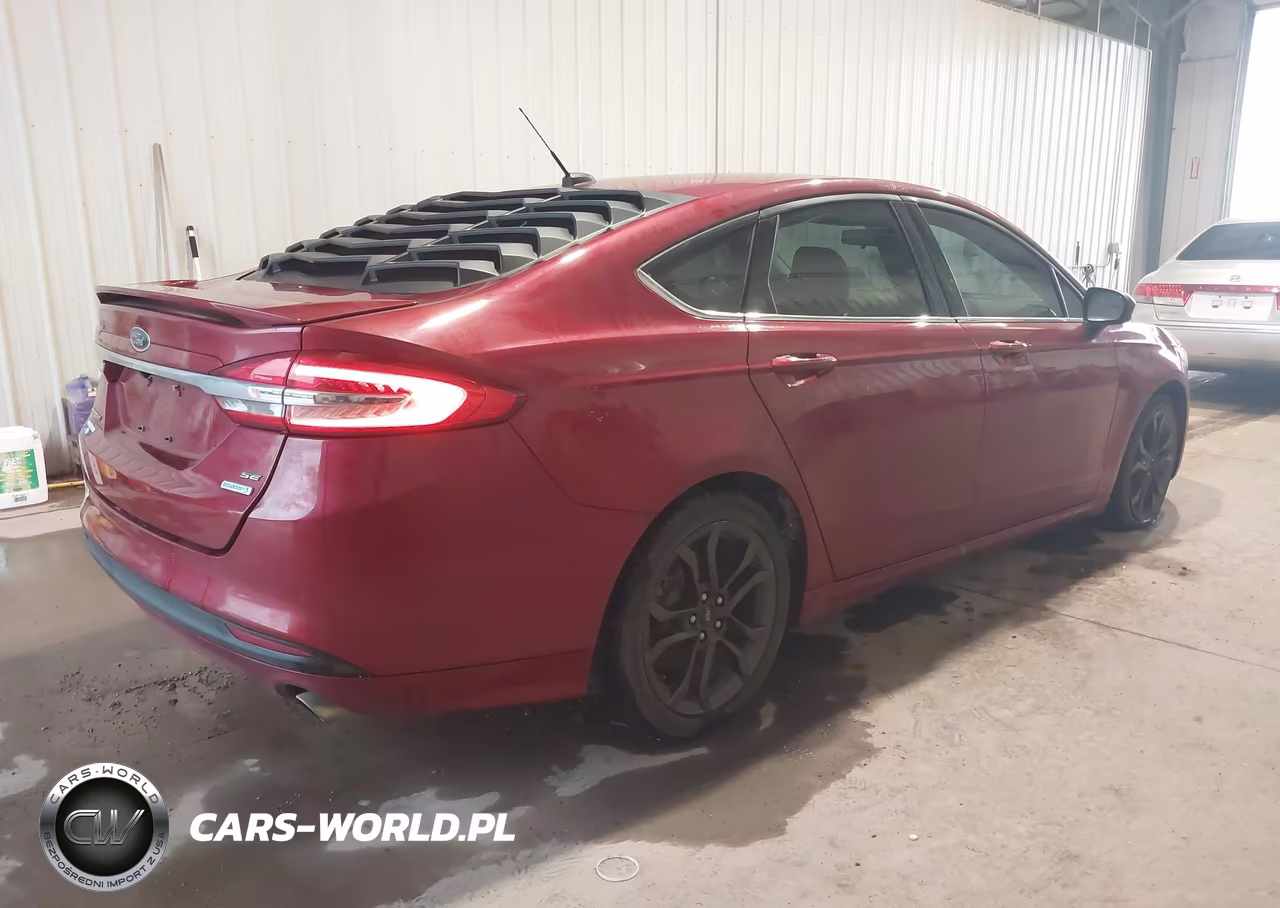 2018 Ford Fusion Se VIN:3FA6P0HD6JR143264 - 4