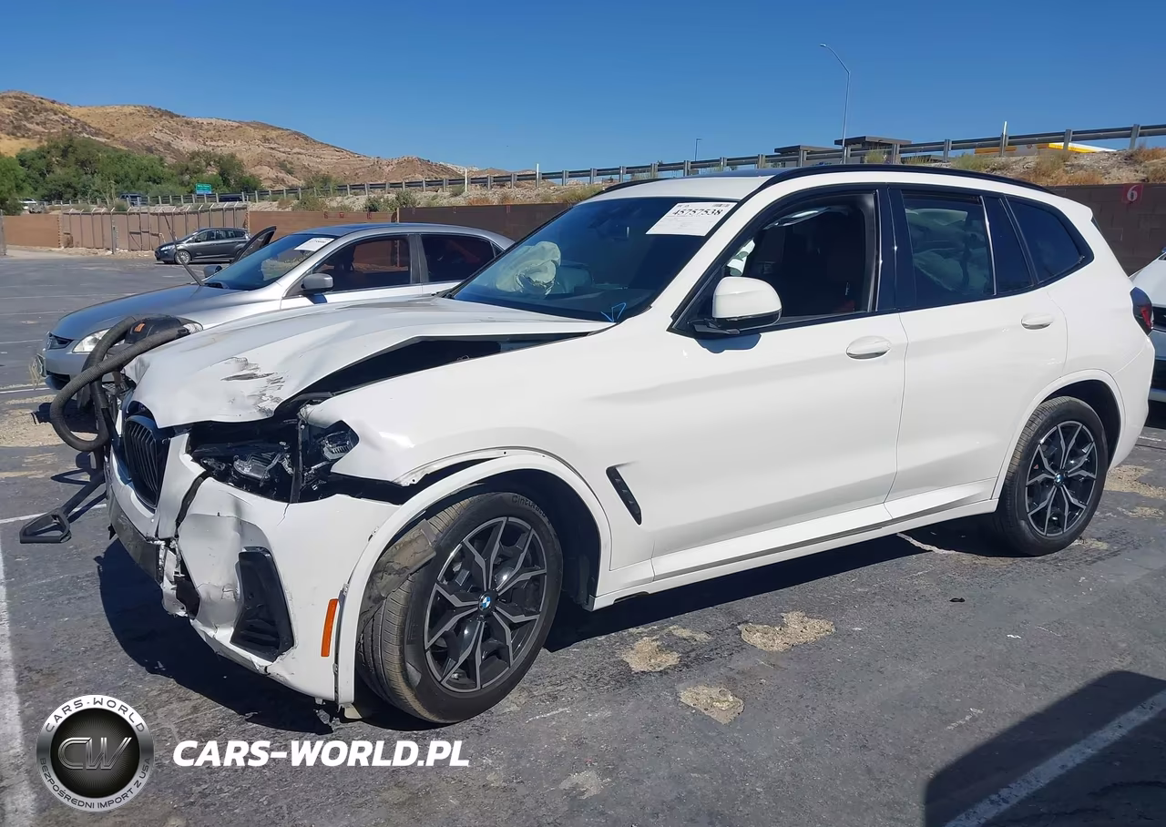 2023 BMW X3 Sdrive30I VIN:5UX43DP00P9P52498 - 2