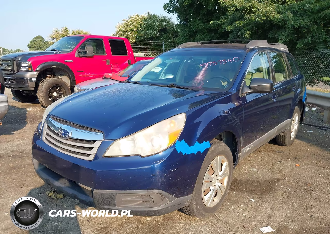 2010 Subaru Outback 2.5I VIN:4S4BRCACXA3311505 - 2