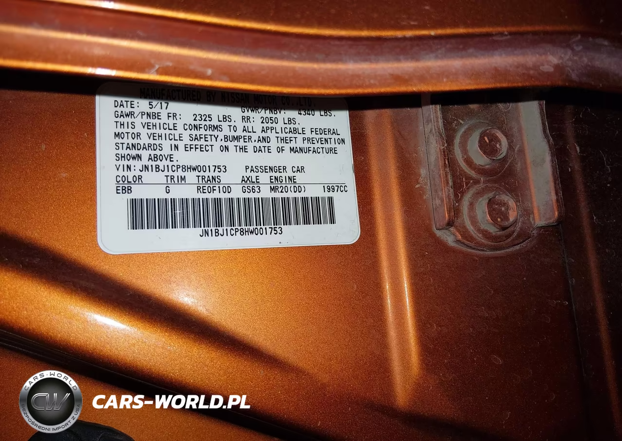 2017 Nissan Rogue Sport Sv VIN:JN1BJ1CP8HW001753 - 9
