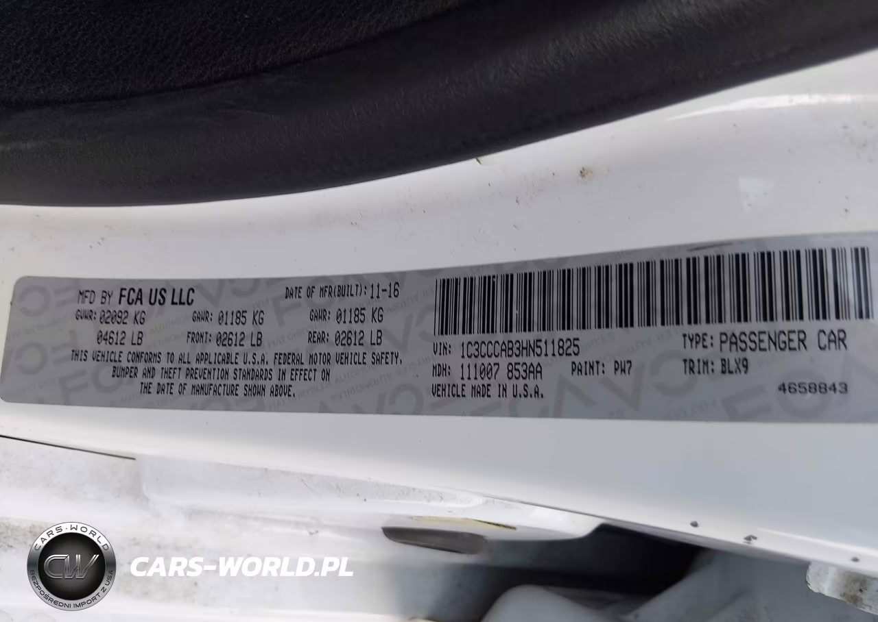 2017 Chrysler 200 Limited Platinum VIN:1C3CCCAB3HN511825 - 9