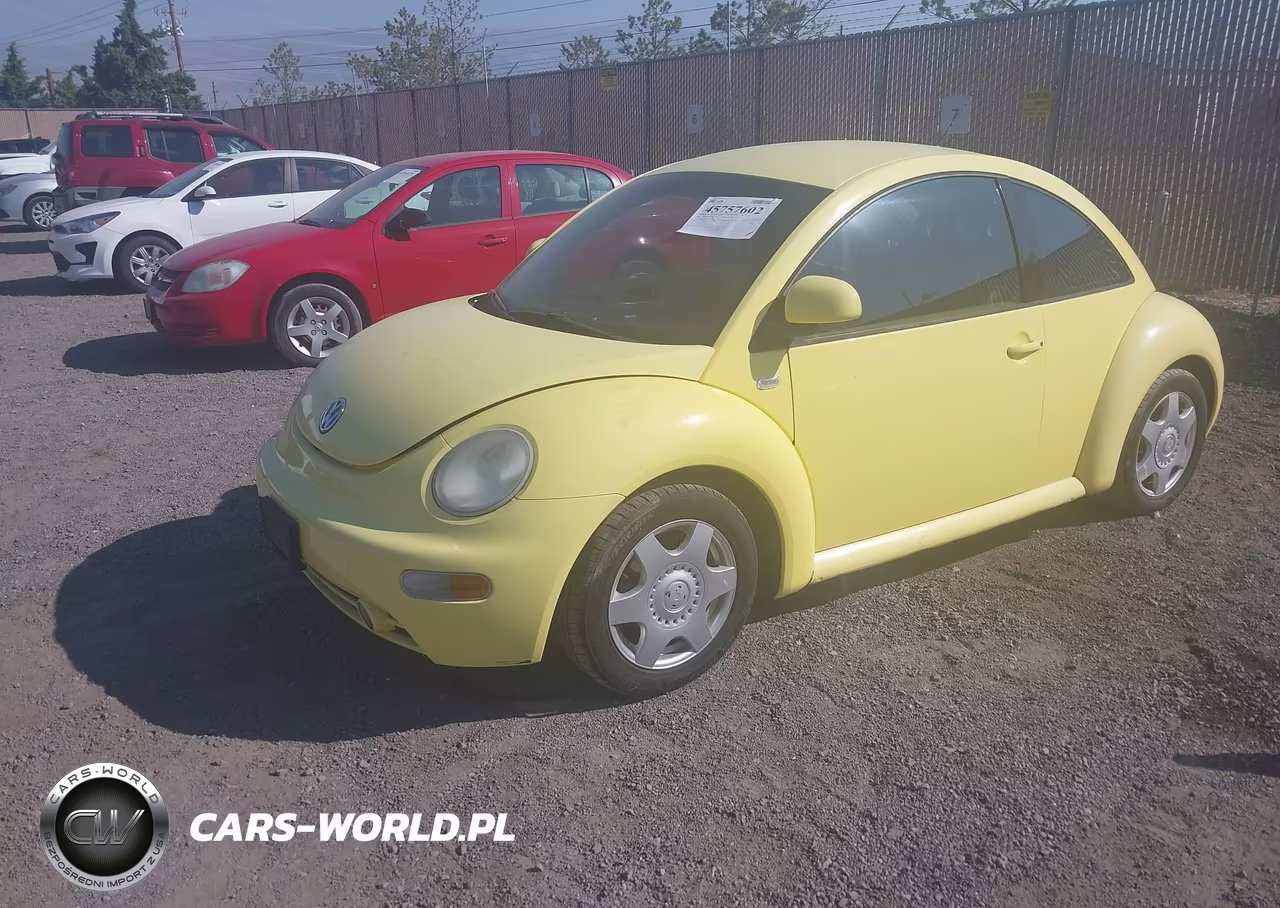1999 Volkswagen New Beetle Gls VIN:3VWCC21C0XM456898 - 2