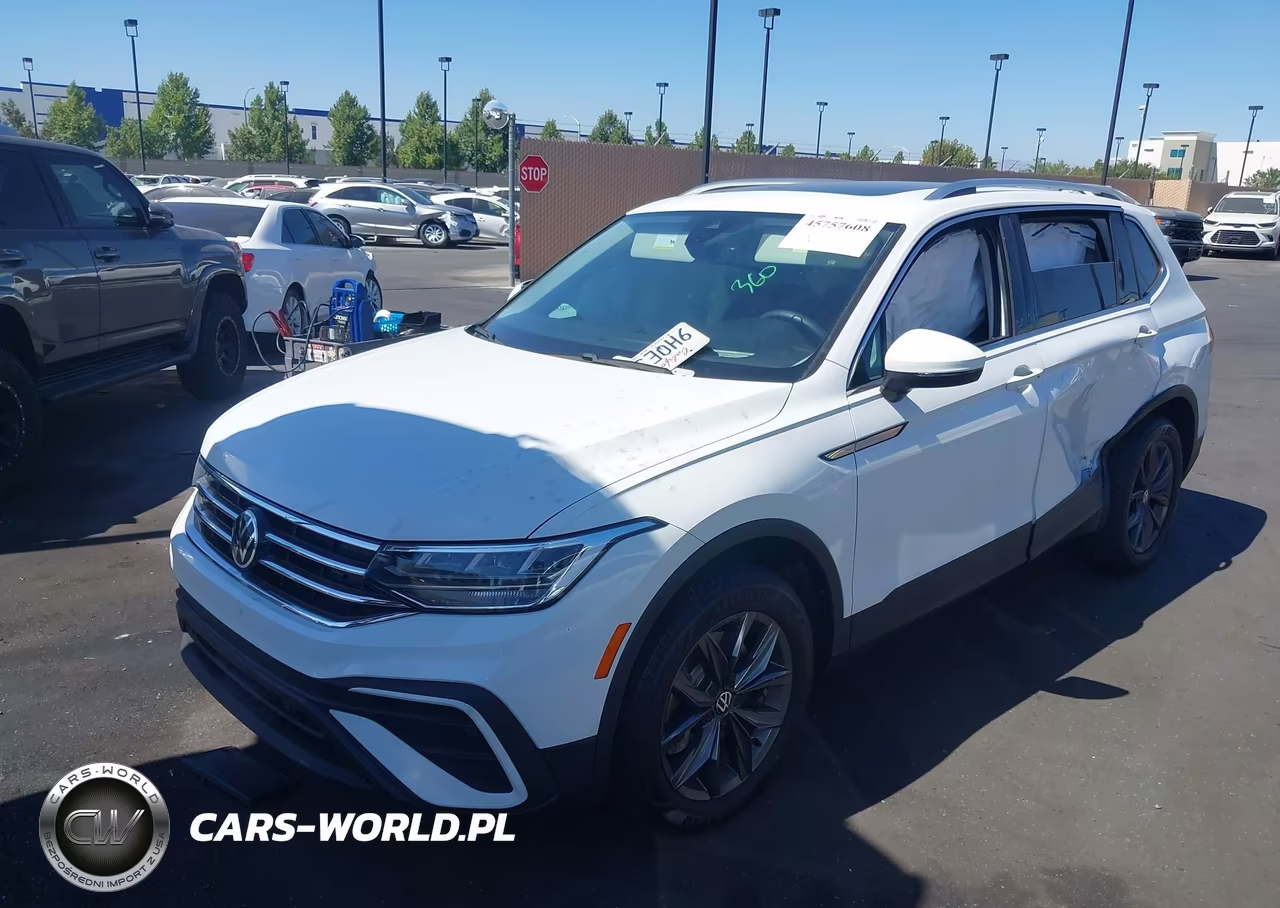 2022 Volkswagen Tiguan 2.0T Se VIN:3VV3B7AX0NM151129 - 2