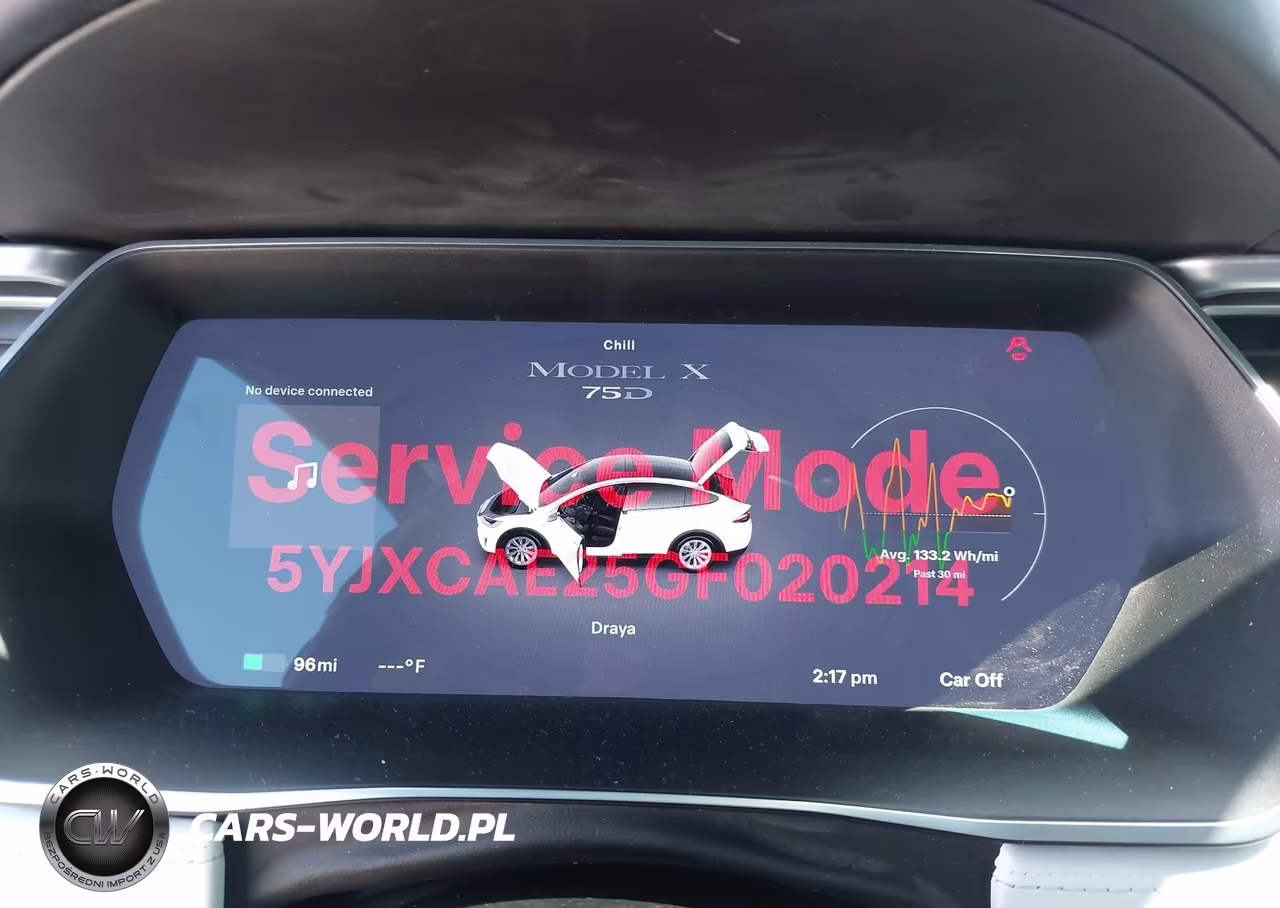 2016 Tesla Model X 60D-70D-75D-90D VIN:5YJXCAE25GF020214 - 7