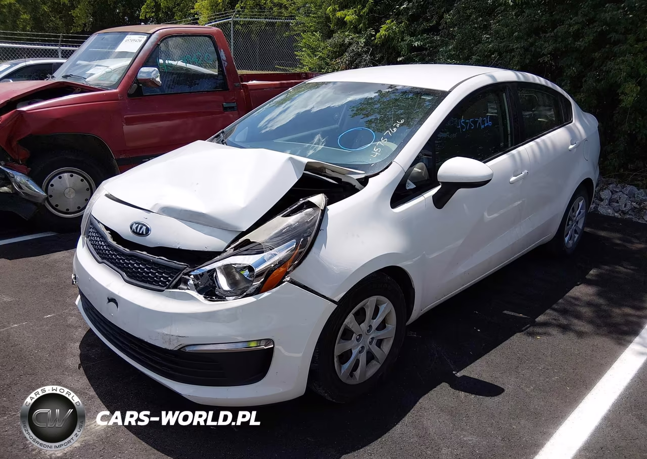 2016 Kia Rio Lx VIN:KNADM4A30G6539132 - 2