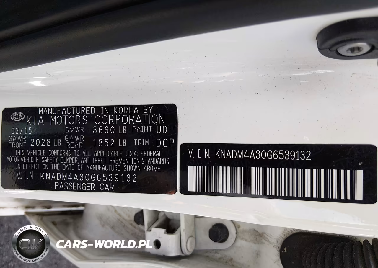 2016 Kia Rio Lx VIN:KNADM4A30G6539132 - 9