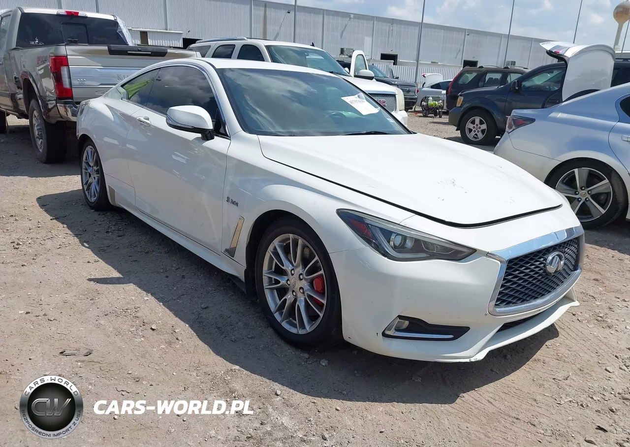 2017 Infiniti Q60 3.0T Red Sport 400