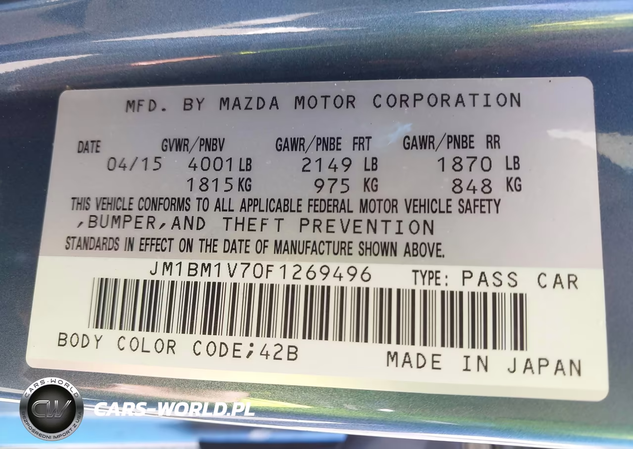 2015 Mazda Mazda3 I Touring VIN:JM1BM1V70F1269496 - 9