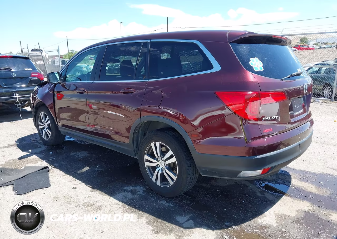 2016 Honda Pilot Ex-L VIN:5FNYF6H51GB071241 - 3