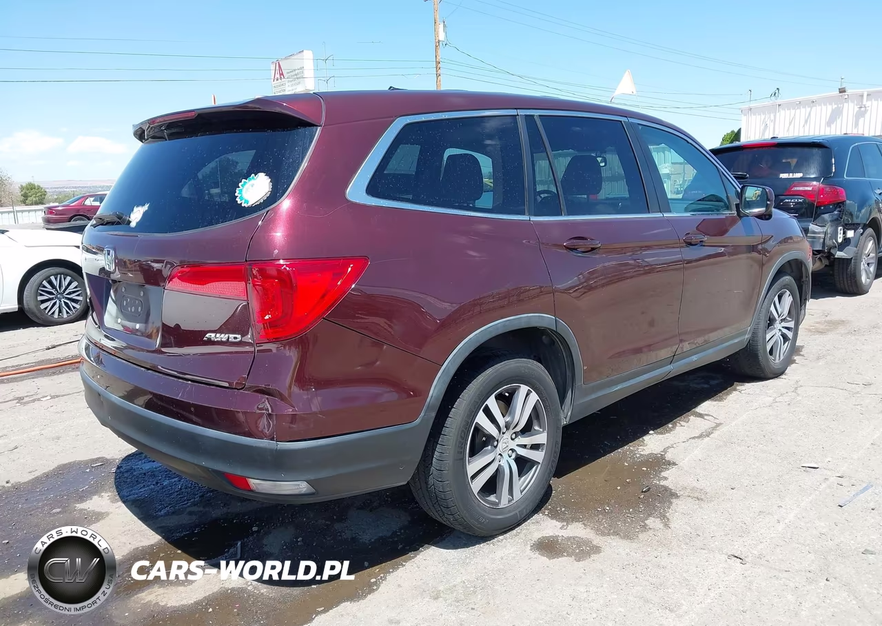 2016 Honda Pilot Ex-L VIN:5FNYF6H51GB071241 - 4